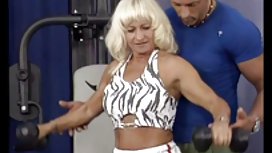 Pilla jerking off to her boyfriend with a porn movie and decides to fuck him