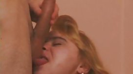 American slut fucks without control and ends up smeared with cum