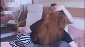 A whore at home as a birthday present