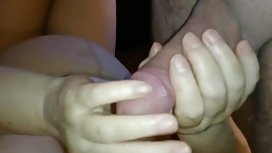 Cuckold husband enjoys watching his wife with another