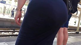 Busty mother spies her daughter's boyfriend and fucks him in sack