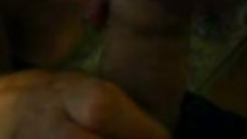 Slut plays with her boyfriend's dick until she cums