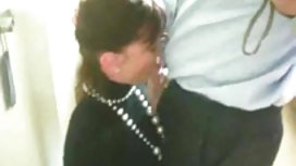 Busty mature fucks with a thief while her boyfriend is at home